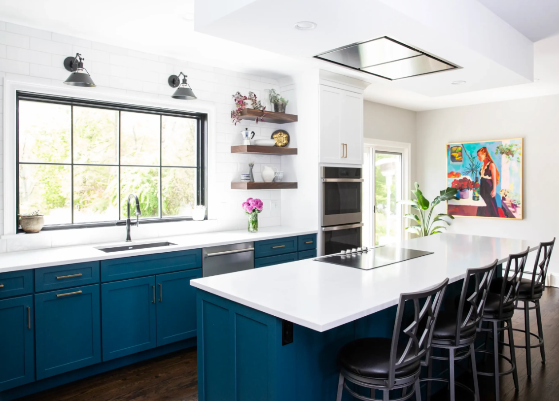 Custom kitchen designed by Dovetail Custom Kitchens